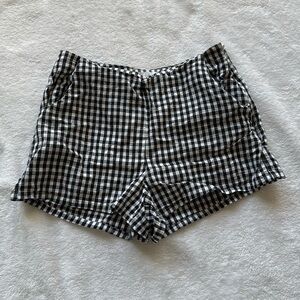 Gingham shorts